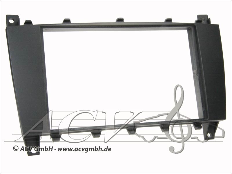 Double DIN Touch Rubber Mercedes C-Class / CLK / SLK 