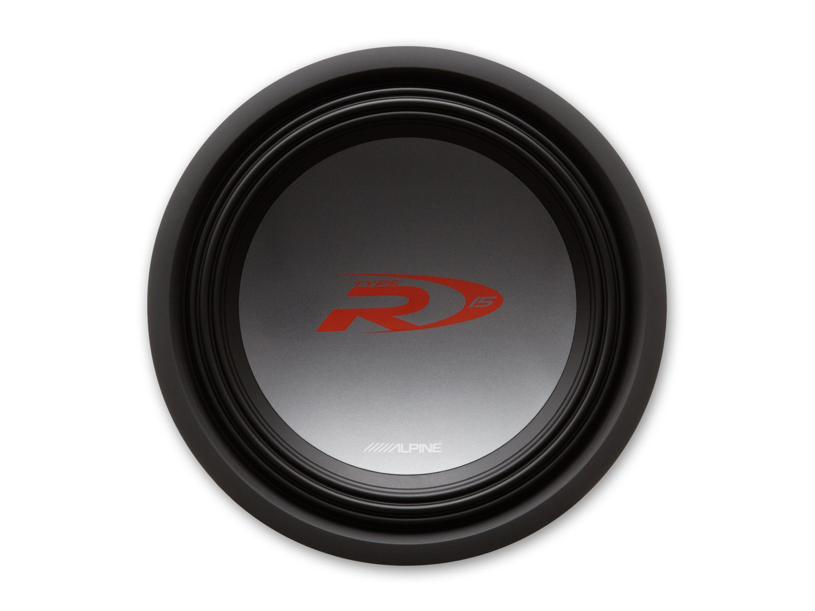 Alpine SWR-1522D 38 cm (15-Zoll) Subwoofer (2Ohm+2Ohm) 2000 Watt
