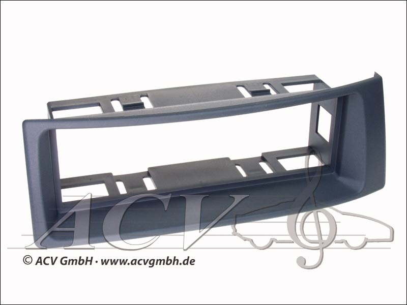 Radio panel rubber touch Renault Megane / Scenic anthracite 