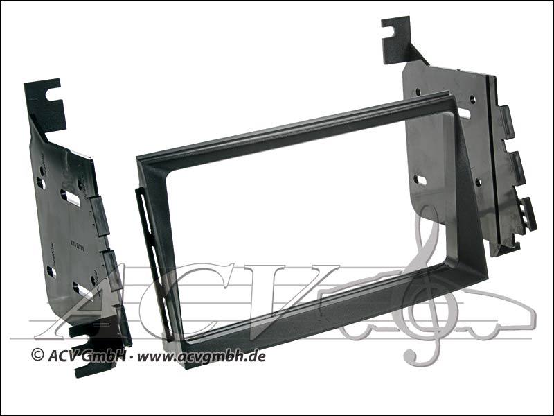 ACV 281.143-07 Hyundai Azera doppio kit di montaggio DIN 