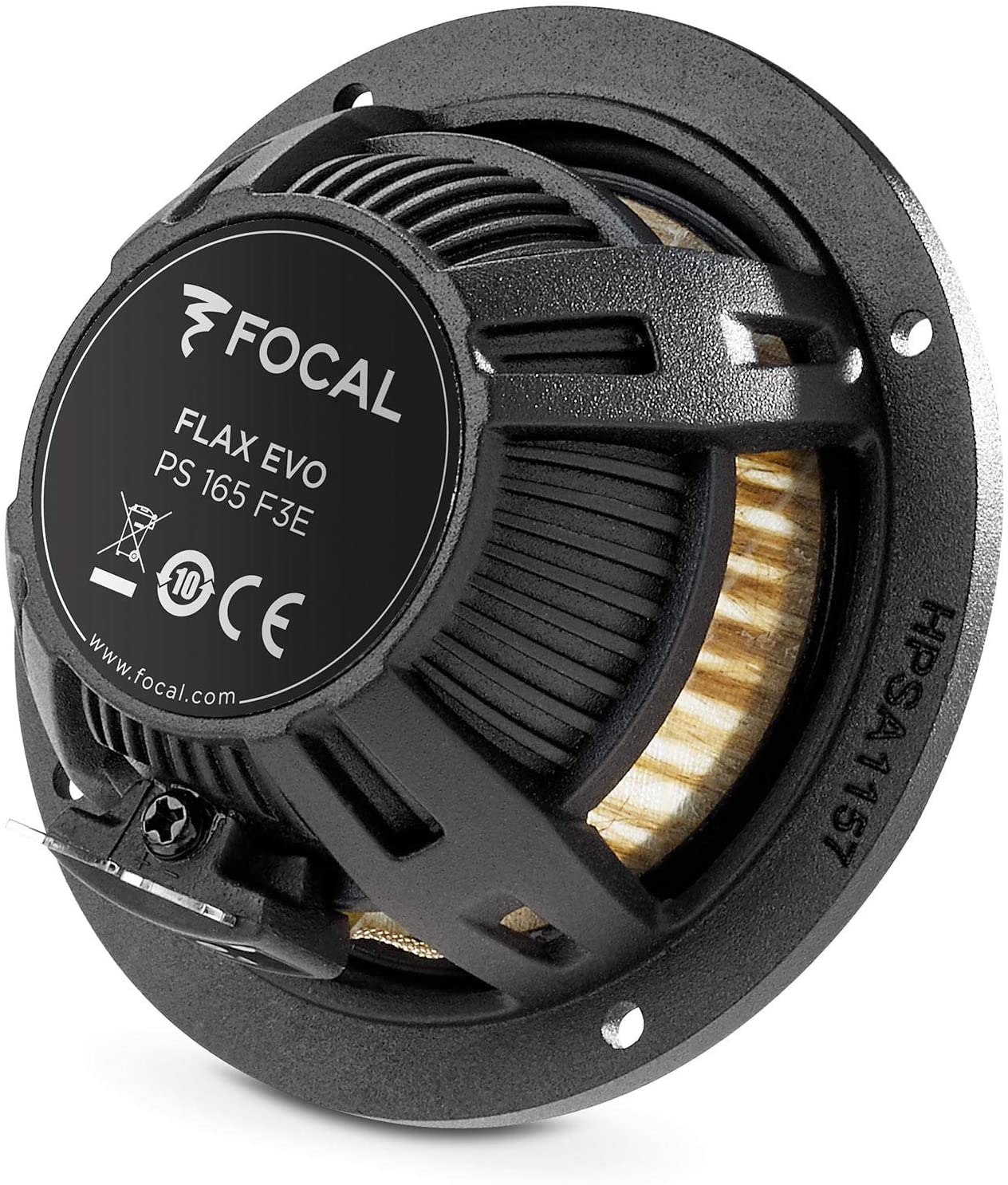 FOCAL PS165F3E FLAX EVO-Serie 16,5 cm (6.5") 3-Wege Kompo Lautsprecher Set 160 Watt