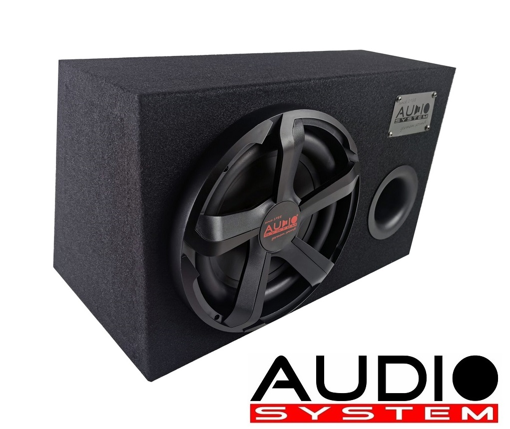 Audio System CARBON 10 BR Bassreflexgehäuse Subwoofer mit CARBON 10, 350 Watt