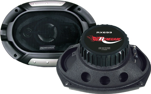 Renegade RX693 3-Wege Triax 6x9" 300 Watt RX 693