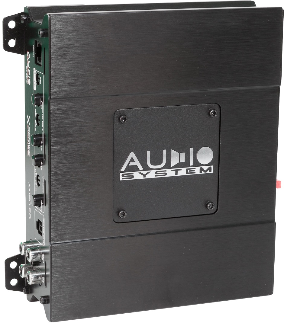 Audio System X-150.2 D 2-Kanal Digitaler Hochleistungs-Verstärker Amplifier  500 Watt RMS