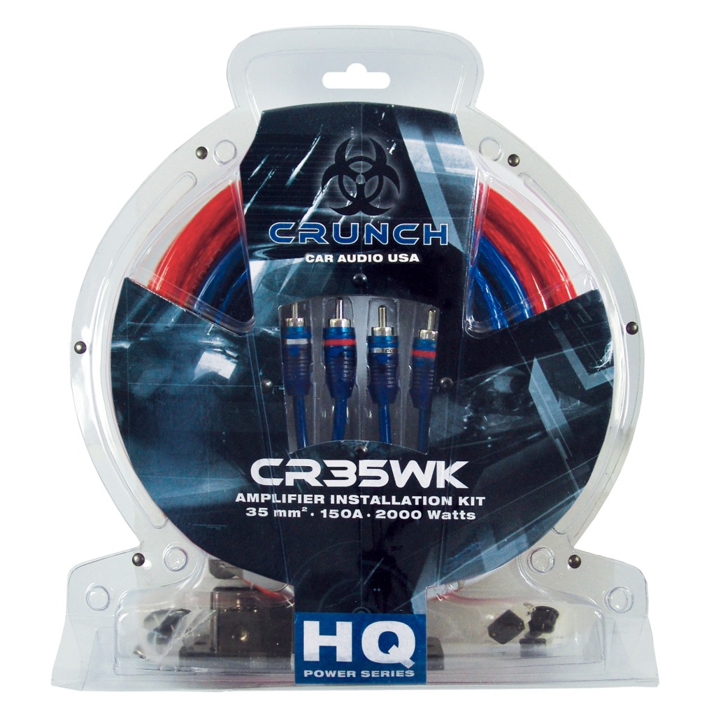 Crunch KIT CABLE Amplificateur CR35WK 35 mm ² 35WK CR 