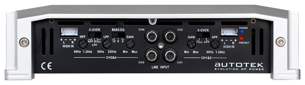 Autotek TA4150 4-Kanal Class A/B Analog Verstärker Amplifier 1000 Watt