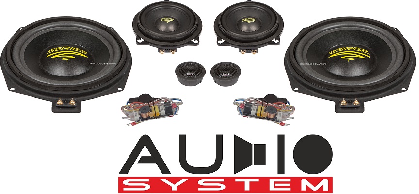 Audio System X 200 BMW X-Series 3-Wege Teil-Aktiv Front System für BMW E60,61,81,82,87,88,90,91,92 X200BMW