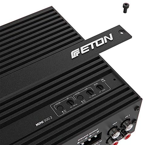 ETON MINI300.2 Mini Class-D Verstärker 2-Kanal Endstufe +  Pegelfernbedienung