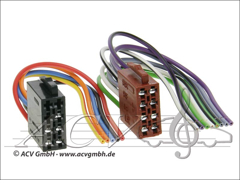 ACV 1432-02 Universal-Umrüstadapter Strom und Lautsprecher