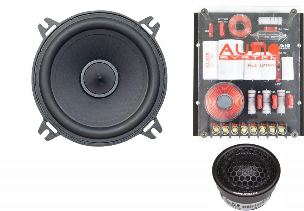 Audio System HX 100 PHASE EVO 3 Lautsprecher 10 cm HIGH END 2-Wege Komponentensystem 