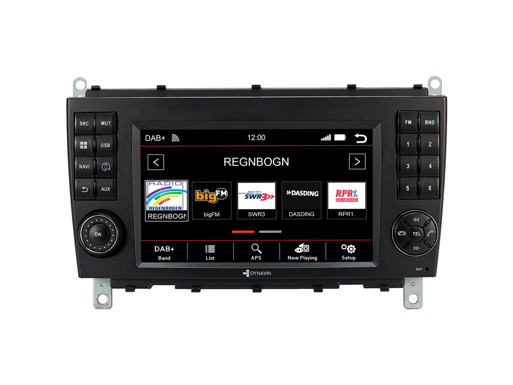 Dynavin D8-CLK Pro Navigation Autoradio kompatibel mit Mercedes CLK W209 2005-2009