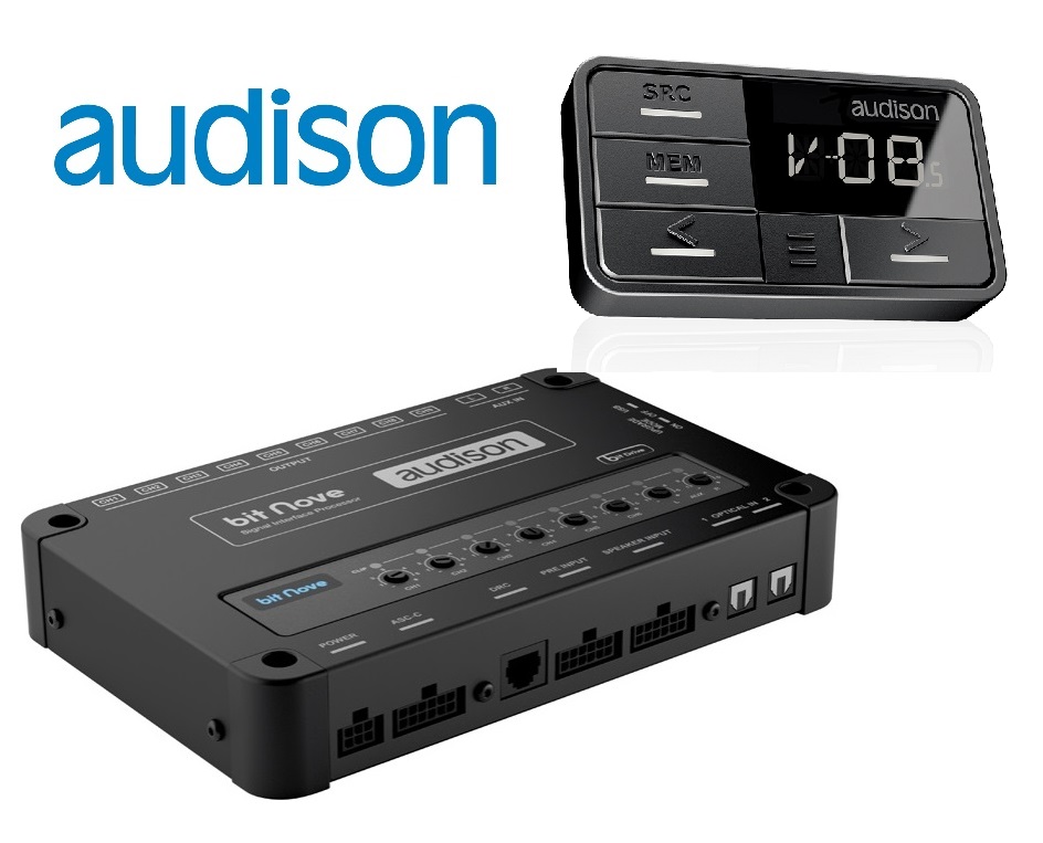 Audison Bit Nove DSP Signal Interface Processor 9-Kanal DSP mit 6-Kanal Eingang mit DRC AB