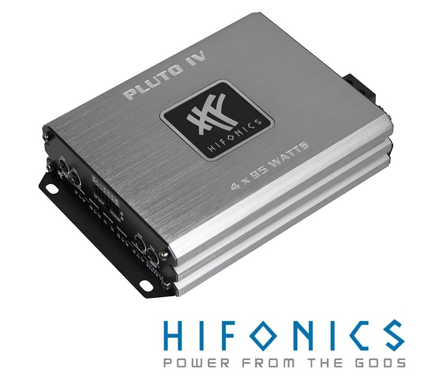Hifonics PLUTO IV Class D Digital 4-Kanal Micro Verstärker
