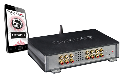 EMPHASER EA-D800 Digit-Line 8-Kanal DSP-Verstärker mit Bluetooth Audio Streaming und Android oder iOS Smartphone Steuerung