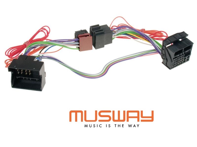 MUSWAY MPK 9 plug&play Anschlußkabel Für Mercedes Benz A/B/C Klasse, CLK ,Viano, Sprinter 