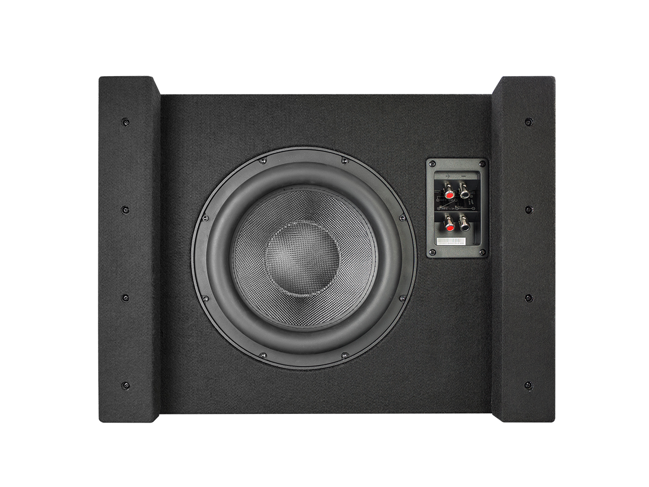 EMPHASER EBR-M10DX Monolith Bassreflex-Gehäuse Druckvoller 25 cm / 10 Zoll Subwoofer 1000 Watt