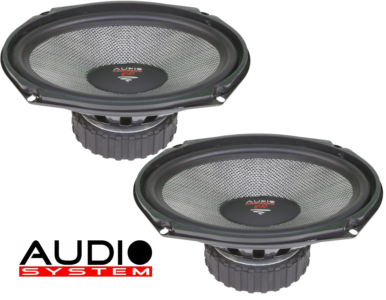 Audio System AS 609 EVO Lautsprecher für Mini und Amerikanische Modelle Tief / Mitteltöner / Midrange Lautsprecher 1 Paar