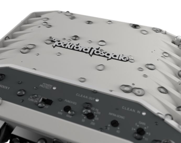  ROCKFORD Fosgate M2-500X1 PRIME Digitaler Monoblock Verstärker für Boote Marine Outdoor 