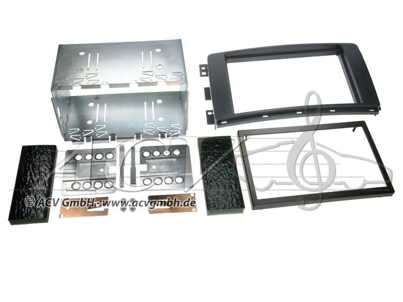 Double-DIN installation kit for the Smart Fortwo (BR451) 