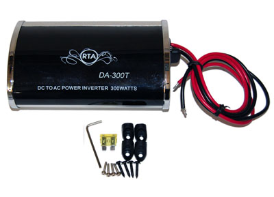 RTA 150.101-0 Power Inverter 12V -> 230V - 300W with fan and overload protection