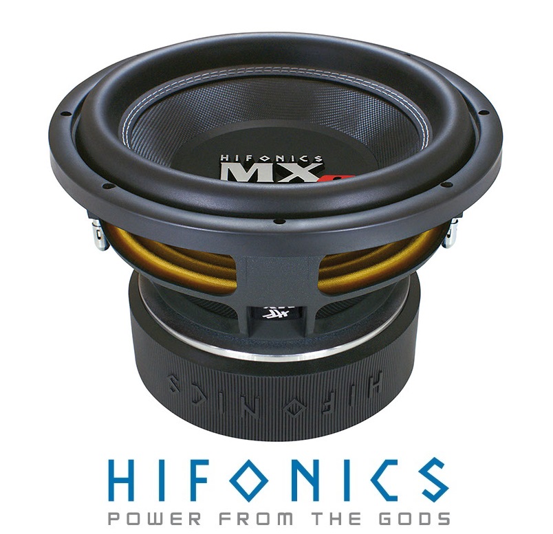 HIFONICS MXS-12D2 30 cm (12") SPL MAXXIMUS Subwoofer 3000 Watt Power