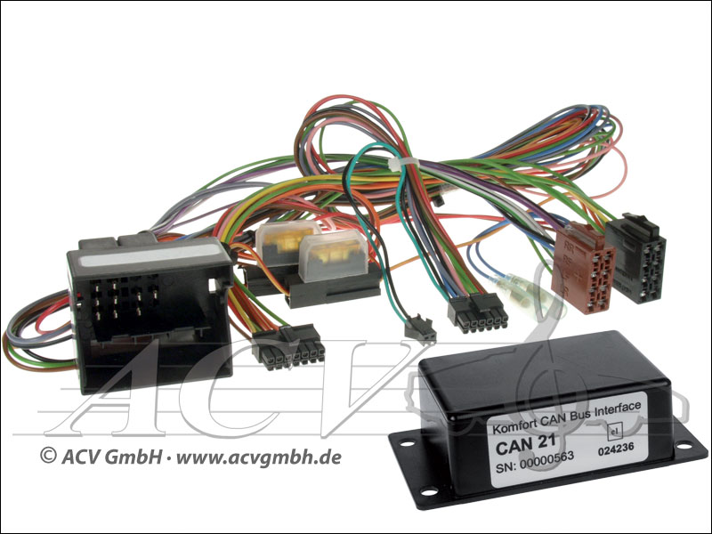 12-1024-00-57 BMW CAN-BUS par MFL sur variocom + Radio 