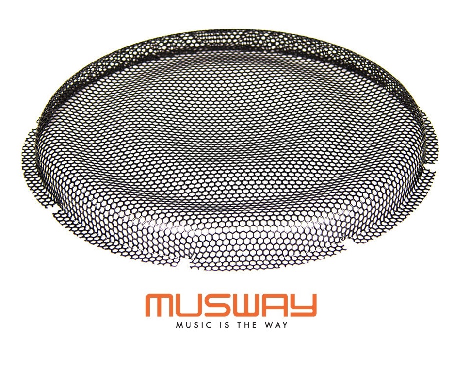 Musway MGS8 Lautsprechergitter Subwoofer Schutzgitter für MWS822 Flat Subwoofer 