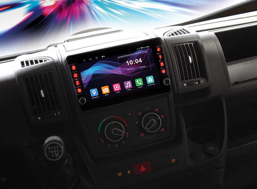 ESX VN830 Autoradio Navigation Universal 1-DIN 20,3 cm (8“) Touchscreen ohne Navisoftware