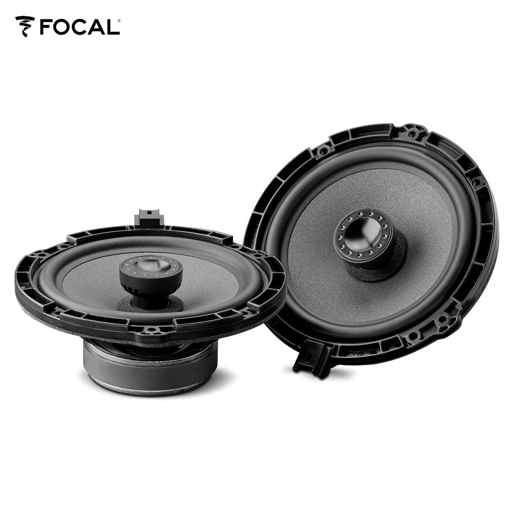 Focal ICPSA165 Inside 16,5 cm (6.5") 2-Wege Koax Lautsprecher Set kompatibel mit Peugeot, Citroen 1 Paar