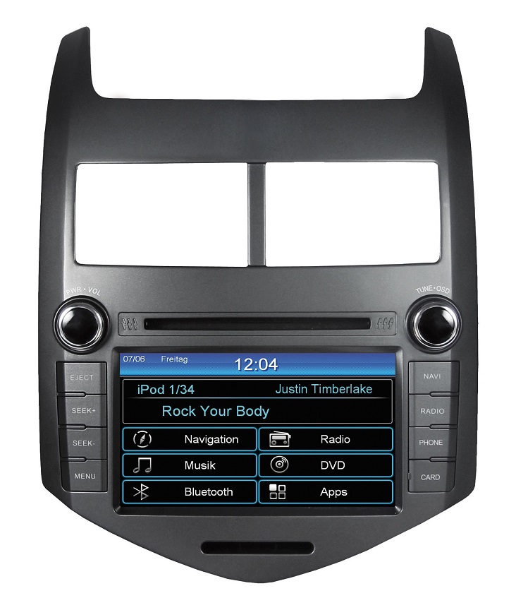 ESX VN710-CV-AVEO Navigation, Autoradio, Navigation, Naviceiver für Chevrolet Aveo (T300, 2011>