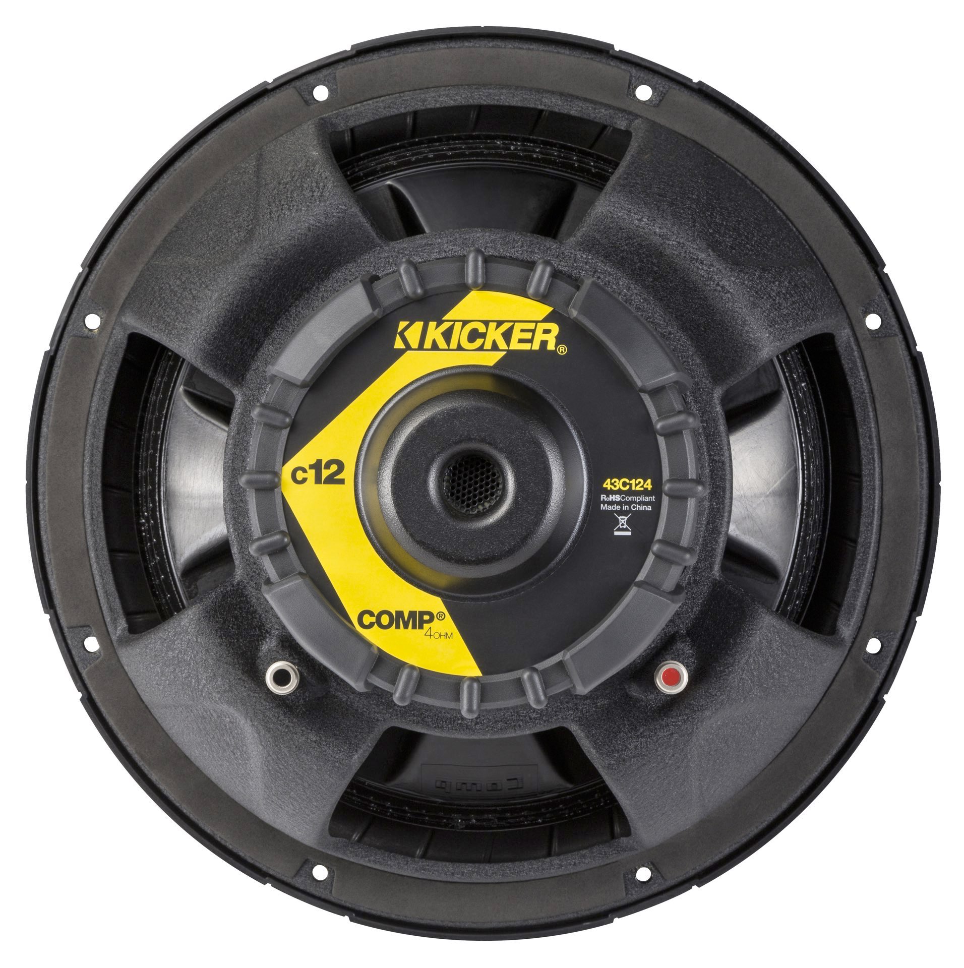 KICKER C124 12" Comp Subwoofer C124 (C124-43) 30cm Subwoofer 300 Watt