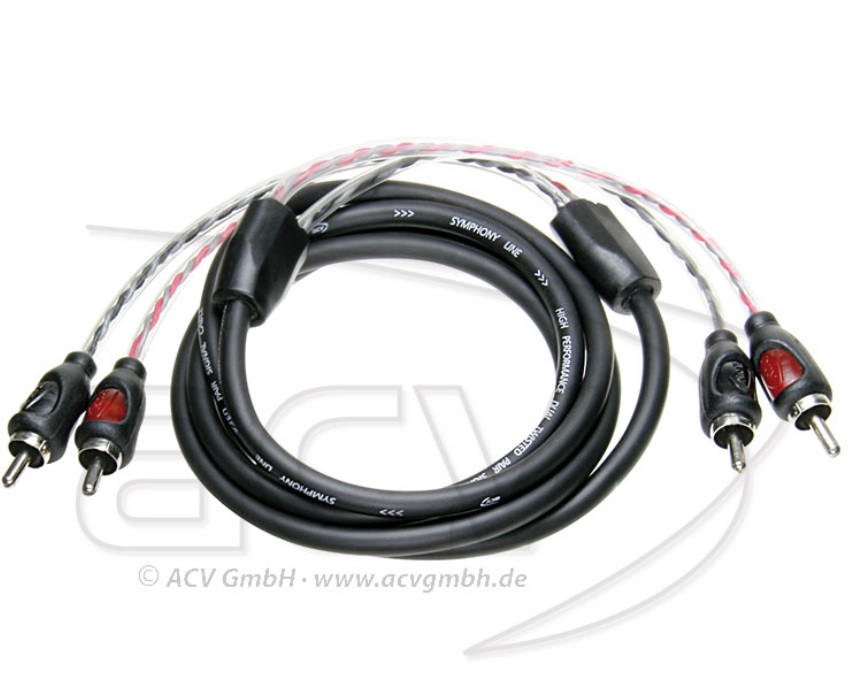 ACV 30.4980-150 2-channel RCA cable 1.5 meter - SYMPHONY series