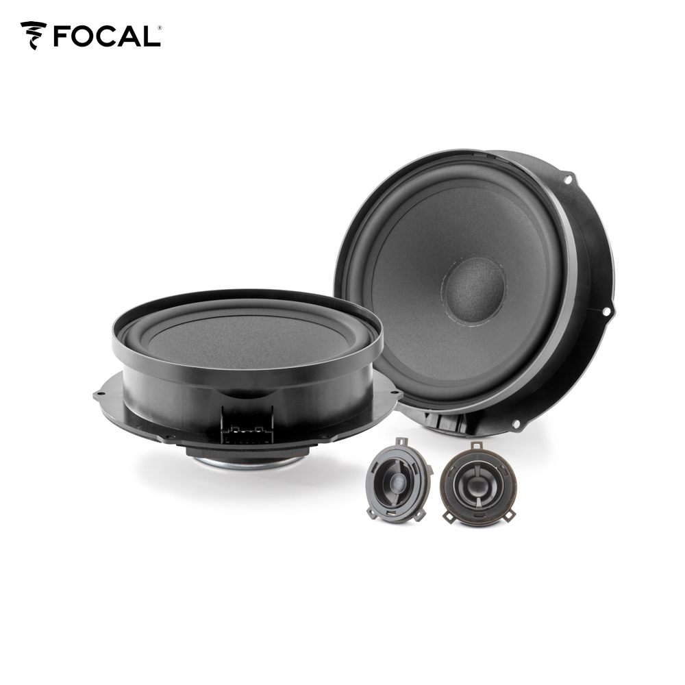 Focal ISVW180 Inside 2-Wege Compo 18 cm Lautsprecher für Volkswagen VW, Seat, Skoda 