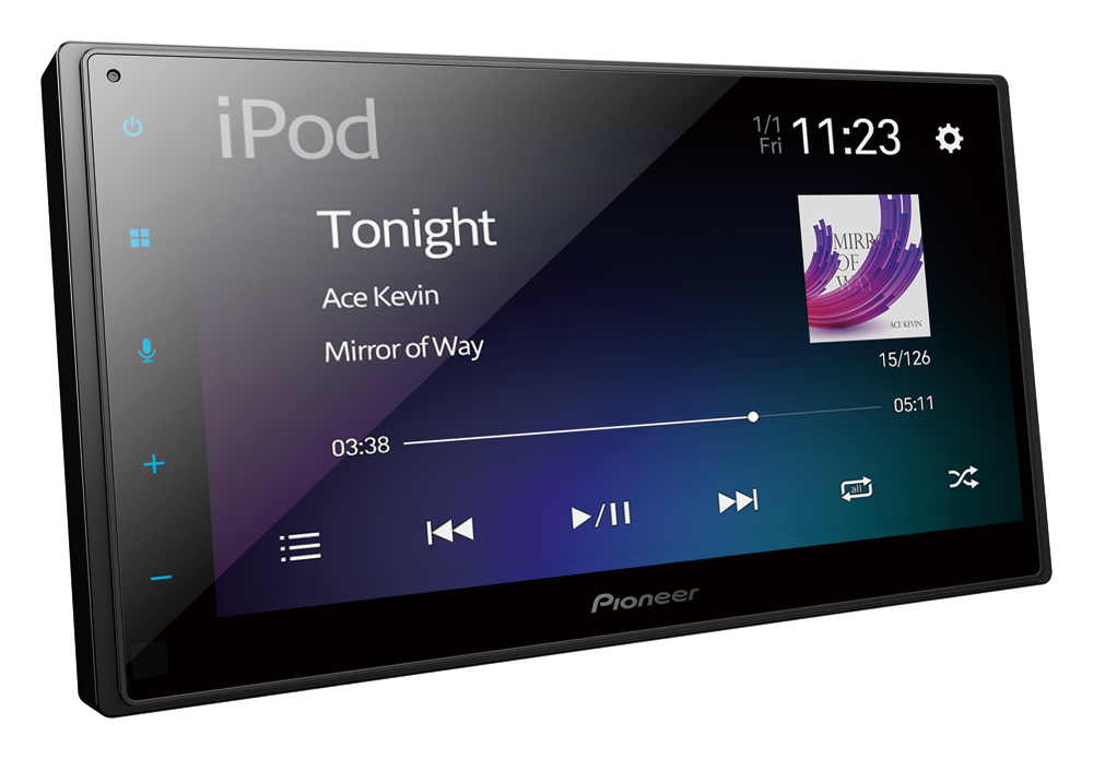 PIONEER SPH-DA160DAB 2-DIN DAB+ CarPlay Appradio MP3-Autoradio Touchscreen DAB Bluetooth USB Doppel-DIN 