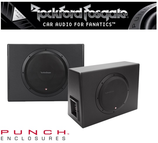 ROCKFORD FOSGATE PUNCH P300-12 subbox 30 centimetri attivo bass reflex, 300/600 watt