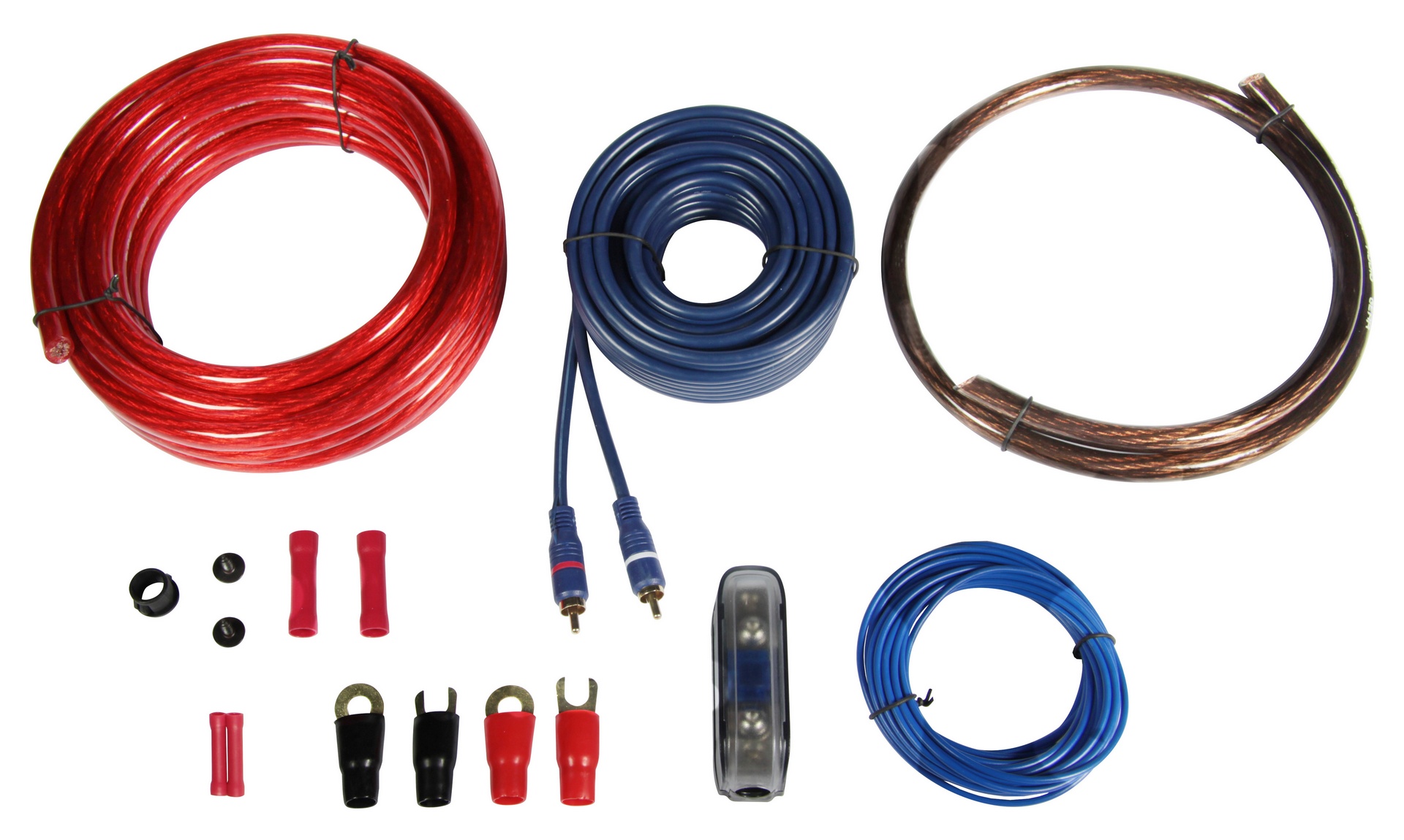 Autotek AWK20 Verstärker Installations Kit Einbau Verstärker Anschluß Set 20 mm²