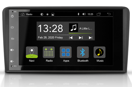 RADICAL R-C11AD1 Audi A3 2 DIN Autoradio Infotainment Android 9.0 