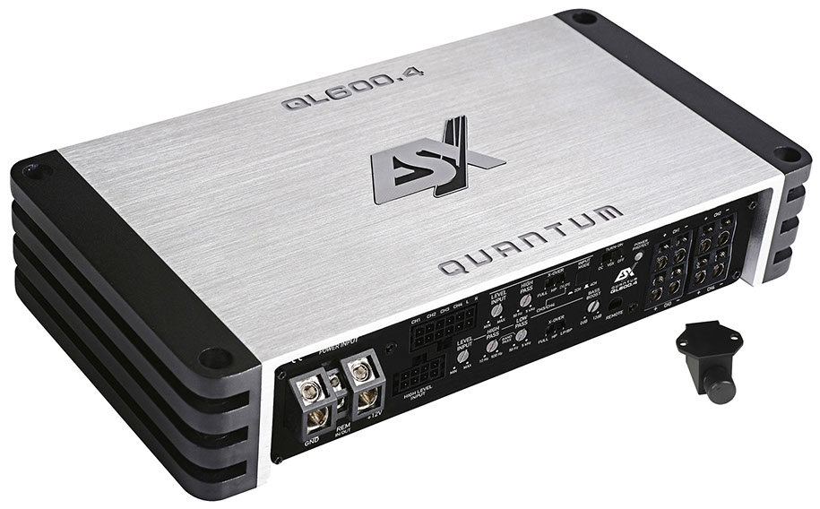 ESX QL600.4 QUANTUM Digital 4CH AMP 4-Kanal Class D Digital Verstärker 680 Watt RMS