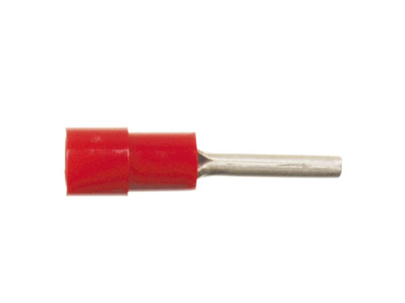 ACV 340015-1 Terminali pin rosso 0.5 - 1.0 mm² ( 100 pezzi )
