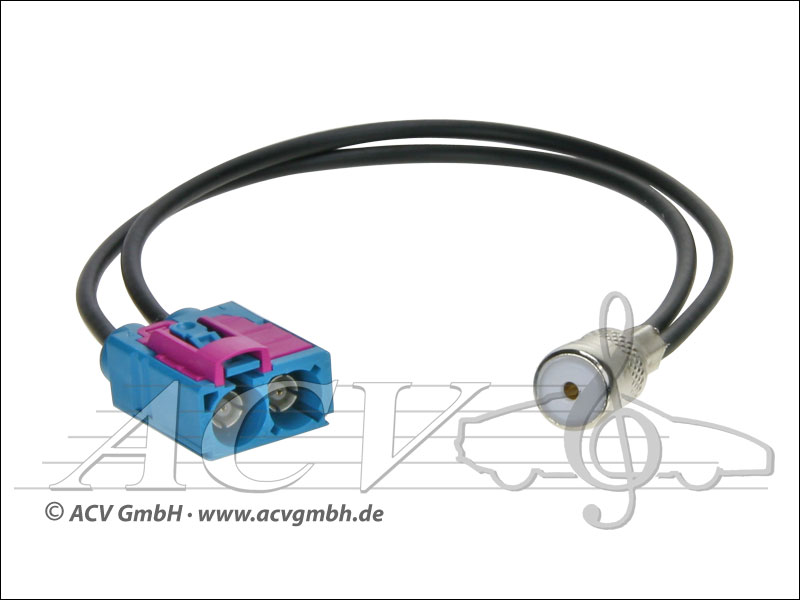 ACV 1521-1522 Audi / VW doppia FAKRA (Z) femmina ISO femmina 