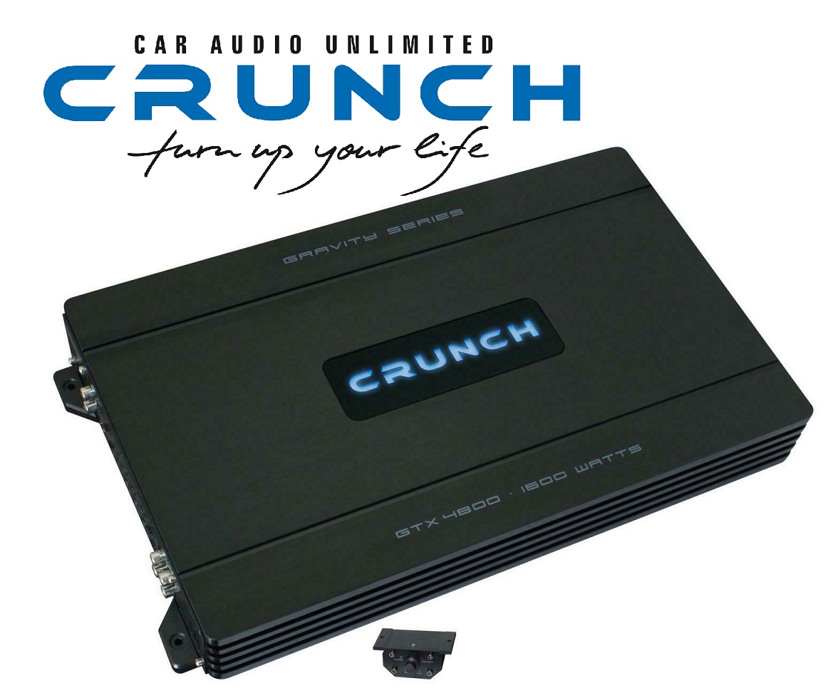 CRUNCH GTX-4800 4-Kanal Verstärker GRAVITY AMP GTX4800