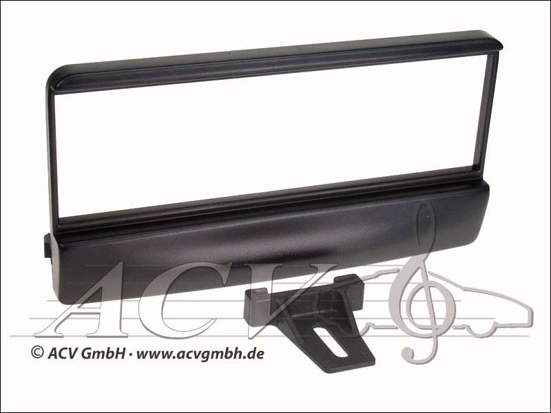 Radio panel rubber touch Ford Escort / Transit black 