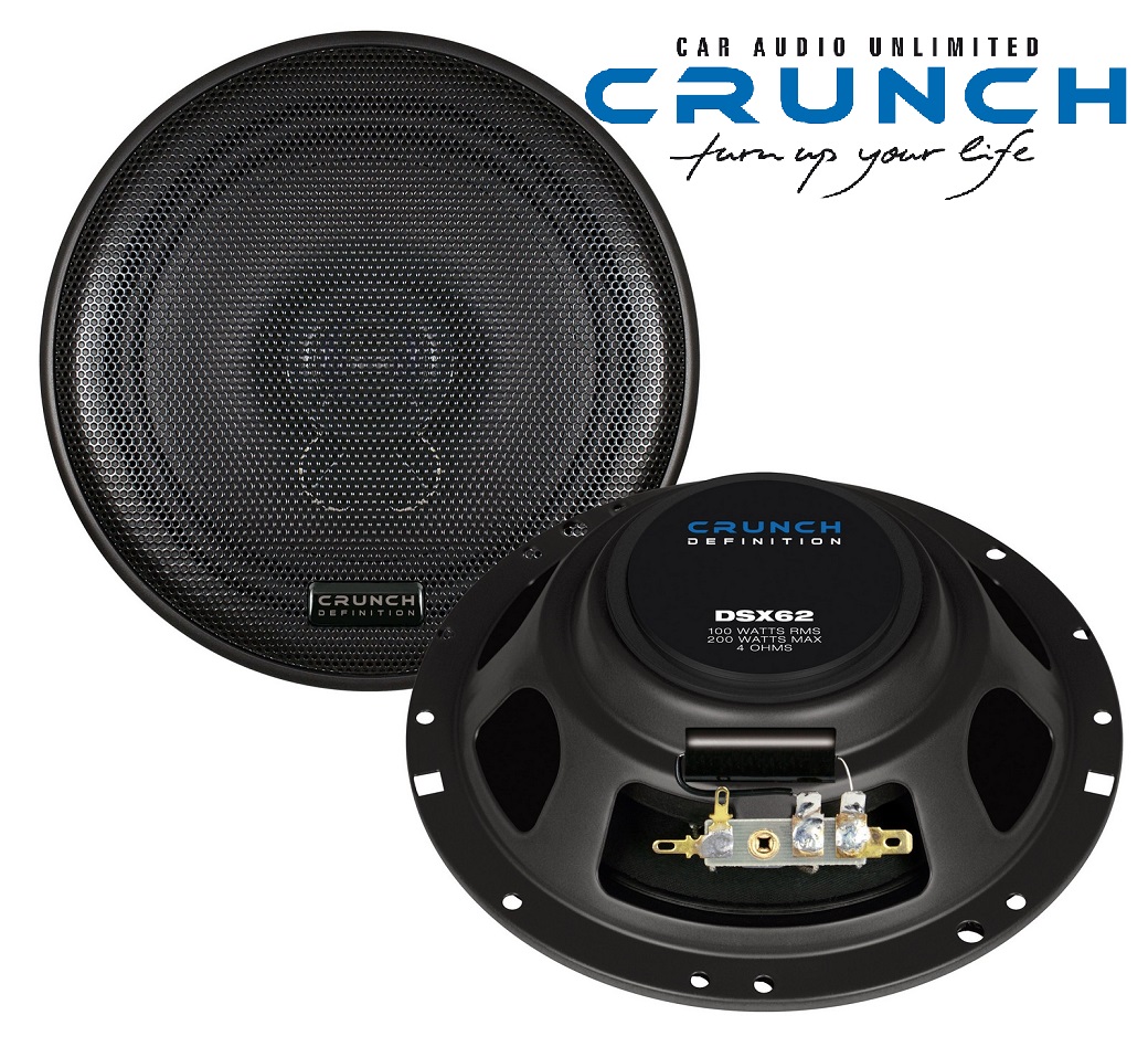 CRUNCH DSX 62 APPARTEMENT 2 voies coaxial 16,5 cm DSX62 