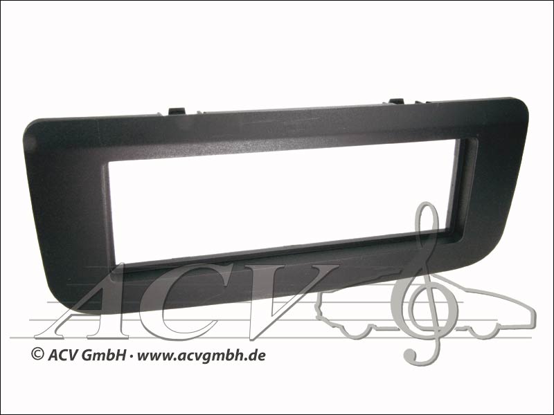 Radioblende Rubber Touch Skoda Roomster / Fabia schwarz