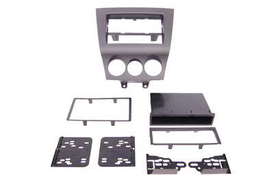 RTA 002.392-0 Multi Einbaurahmen Kit mit Ablagefach, Ausführung ABS matt - schwarz MAZDA RX alle Modelle 03 - 10