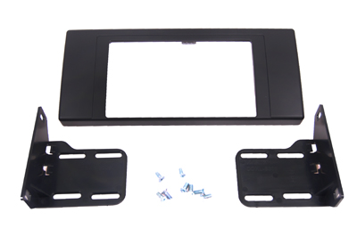 RTA 002.348-0 Double DIN Cadre de montage, ABS noir version