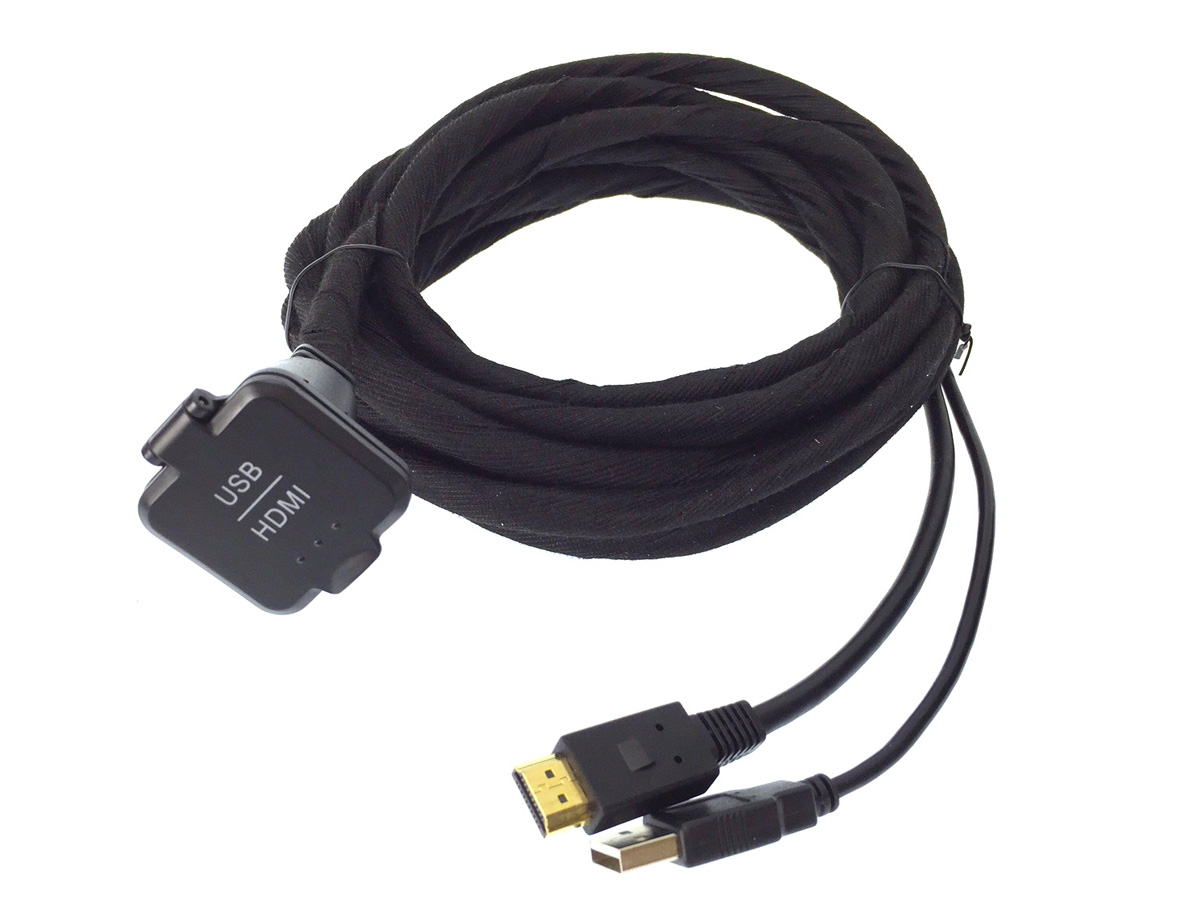Alpine KCU-315UH HDMI-/USB-Verlängerungskabel, 4,5 m HDMI-Anschlusskabel