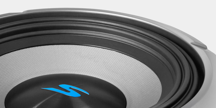 Alpine S2-W10D4 Subwoofer 25cm (10”) 4 Ohm Doppelschwingspule, 1800 Watt Woofer (10-Zoll)