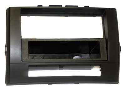 RTA 000.207-0 1 - DIN mounting frame, black ABS