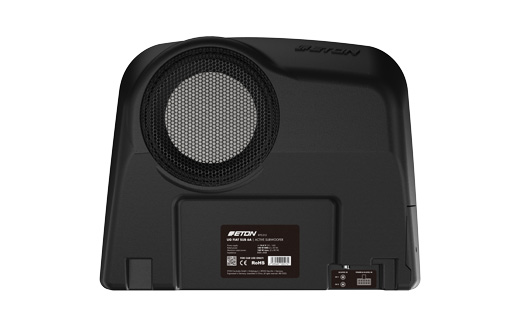 ETON UG FIAT SUB 6A Aktivsubwoofer kompatibel mit Fiat Ducato III (Serie 7 + 8), Peugeot Boxer II, Citroen Jumper II, Dodge Ram ProMaster und Iveco Daily (VI + VII)